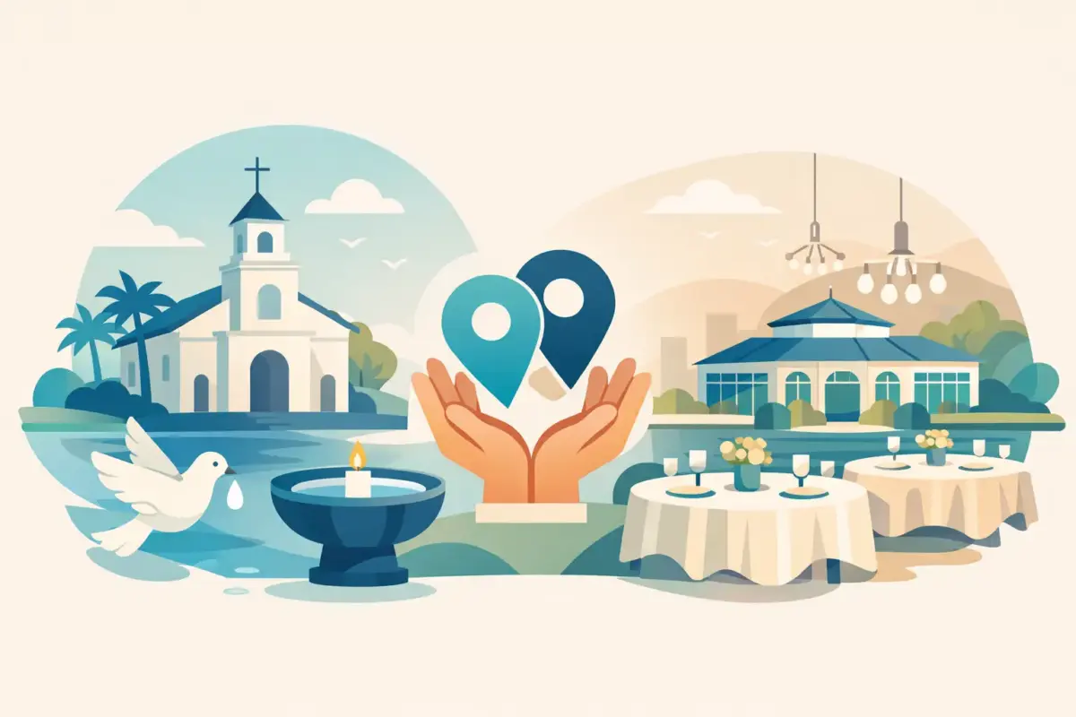 Choosing a Baptism Reception Hall in Stockton