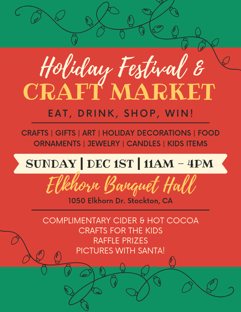Holiday Festival & Craft Market Elkhorn Banquet Facility
