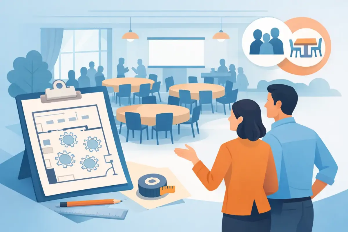 How Many Guests Fit Indoors? Plan Your Room