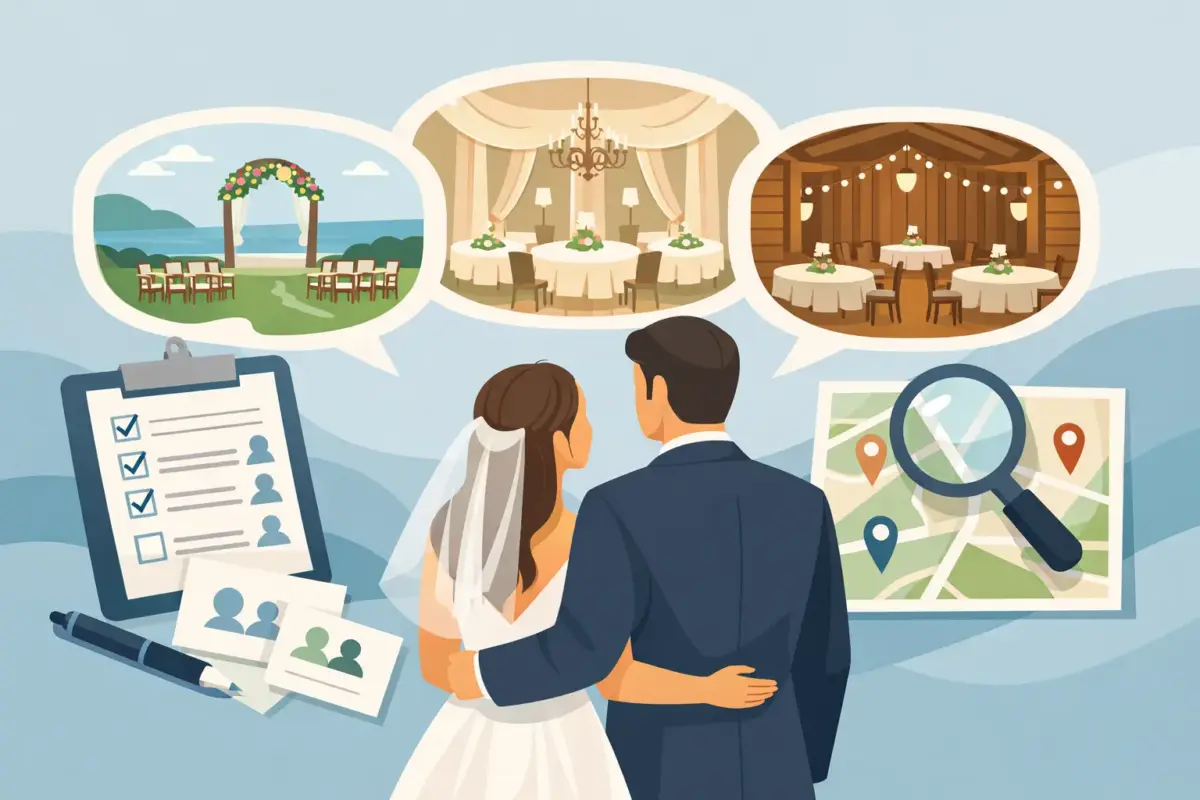 How to Choose a Wedding Venue for Your Guest List