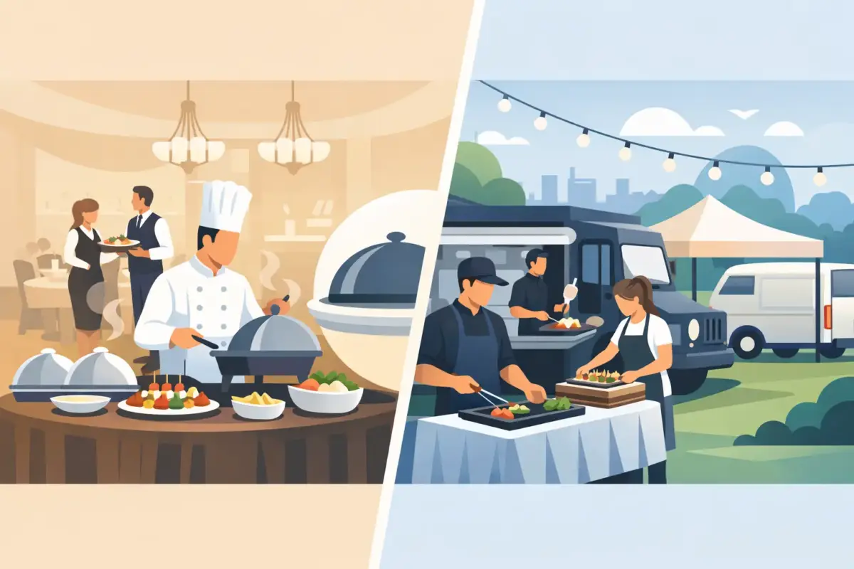Onsite Catering Versus Outside Vendors: Which Fits?