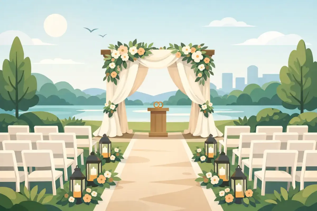 Outdoor Wedding Ceremony Stockton Planning Tips